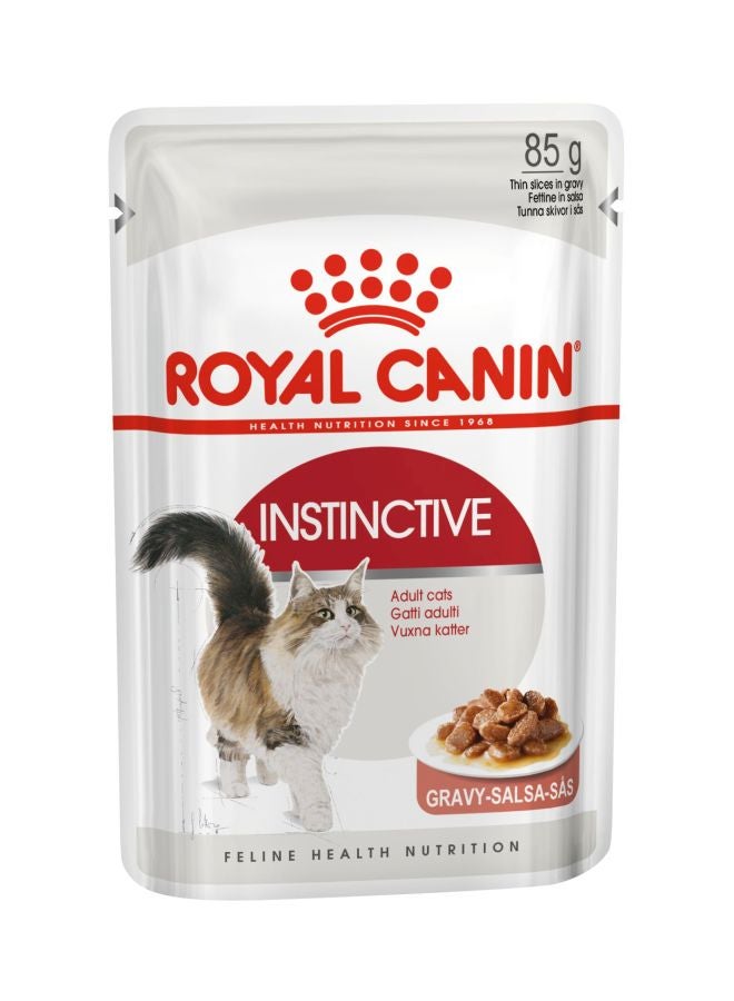 ROYAL CANIN Pack Of 12 Instinctive Wet Pet Food Brown 85grams - Image 1