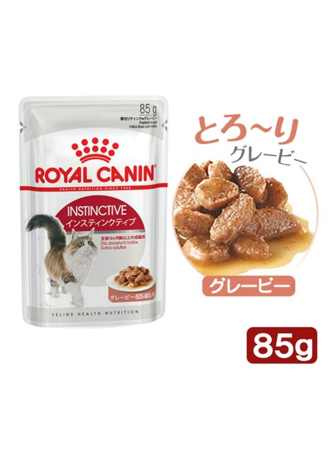 ROYAL CANIN Pack Of 12 Instinctive Wet Pet Food Brown 85grams - Image 2