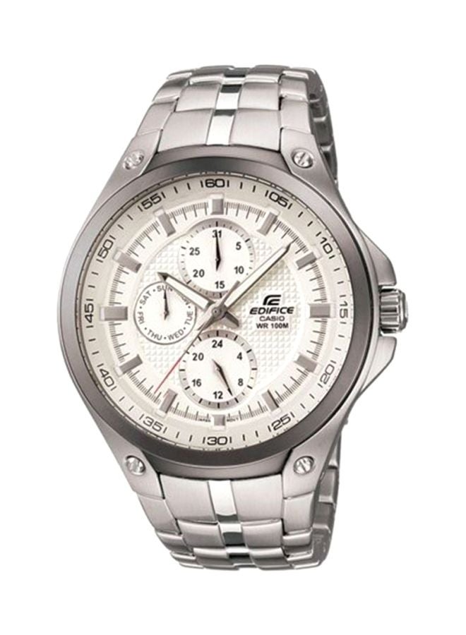 كاسيو ساعة يد إديفيس من الإستانلس ستيل بعقارب طراز EF326D-7AVUDF men - Image 1