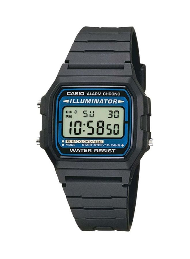 CASIO Men's Caballero Digital Watch F-105W-1AWYEF - 39 mm - Black - Image 1