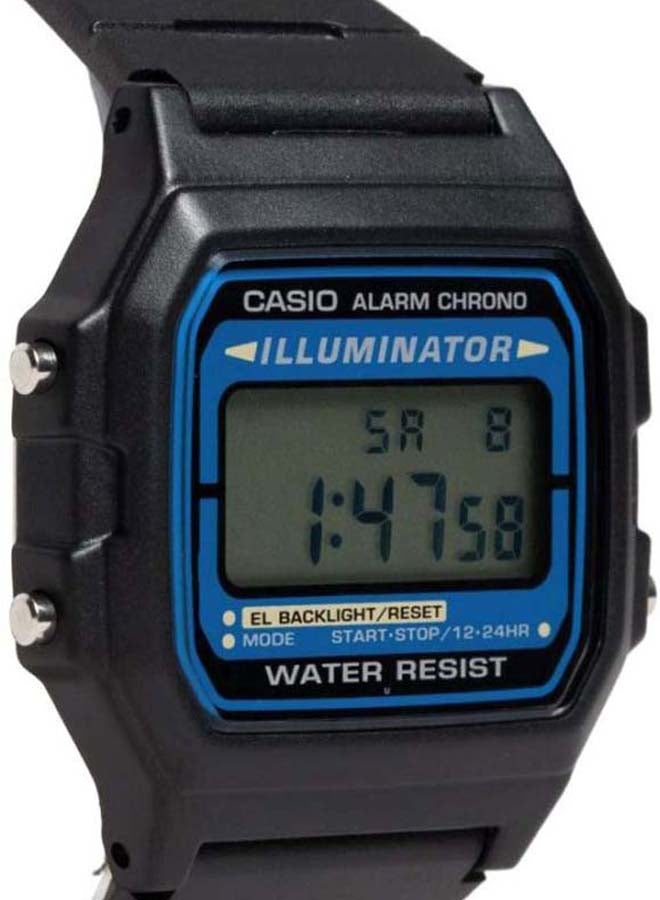 CASIO Men's Caballero Digital Watch F-105W-1AWYEF - 39 mm - Black - Image 5
