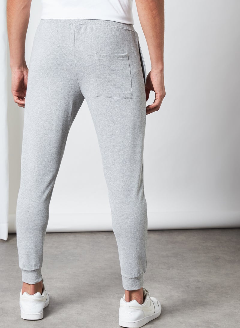 STATE 8 Hustle Teddy Fleece Sweatpants Grey  - Image 2