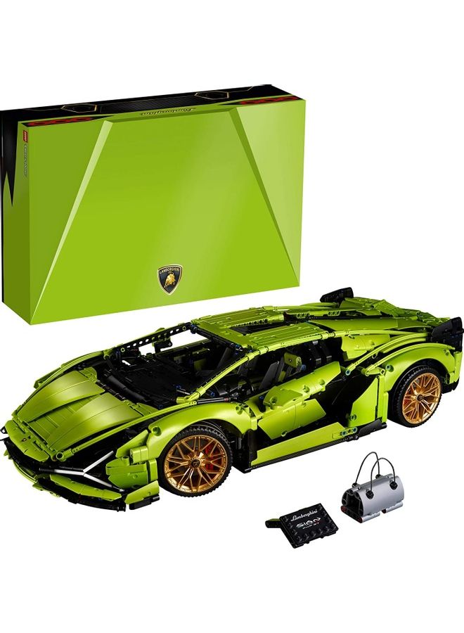 LEGO 3696-Pieces Model Car Lamborghini Sian Building Set 25 x 13 x 60cm - Image 1