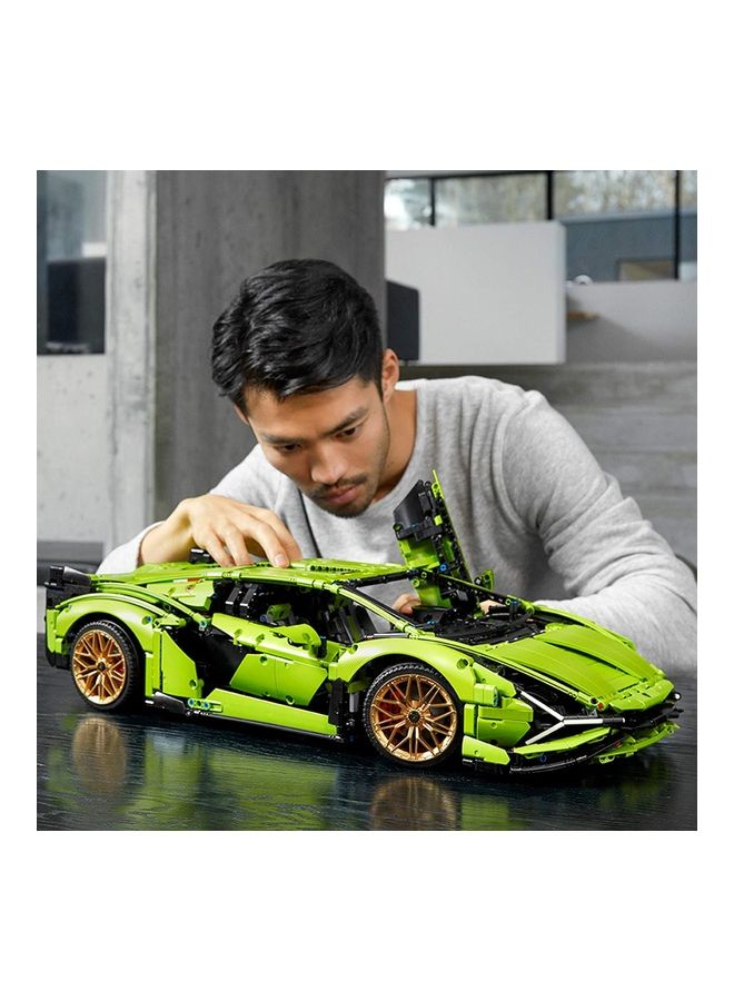 LEGO 3696-Pieces Model Car Lamborghini Sian Building Set 25 x 13 x 60cm - Image 3