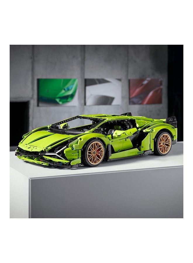 LEGO 3696-Pieces Model Car Lamborghini Sian Building Set 25 x 13 x 60cm - Image 5
