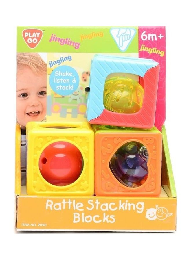 PLAYGO Stacking Rattle Blocks 