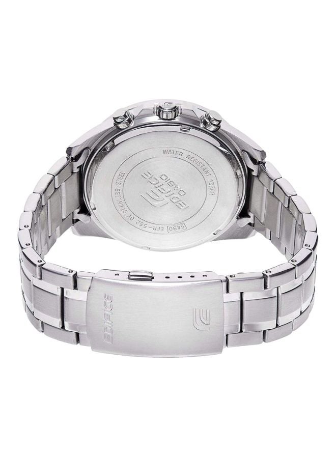 CASIO Men's Stainless Steel Chronograph Watch EFR552D-1A - Image 2