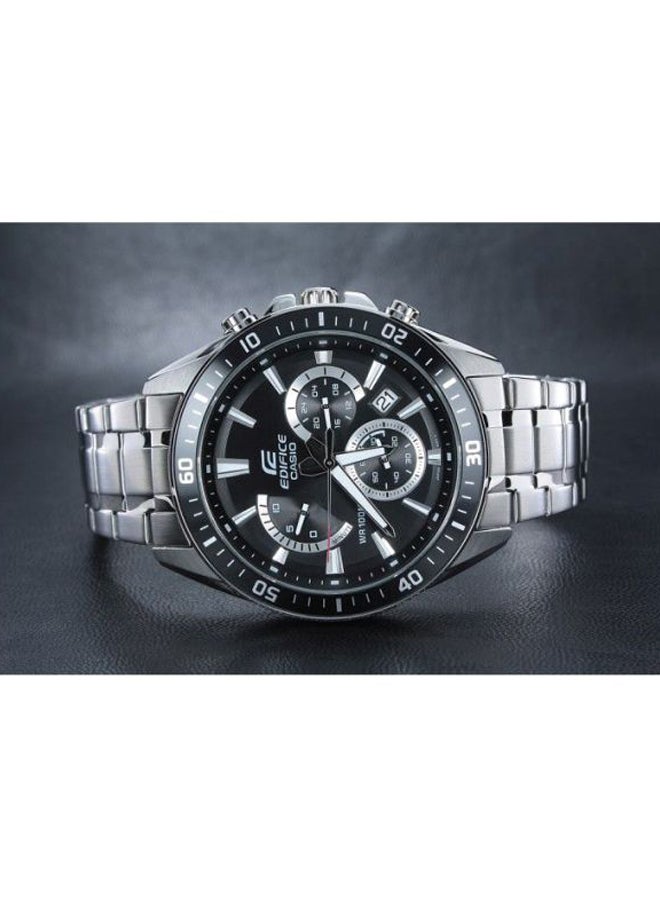 CASIO Men's Stainless Steel Chronograph Watch EFR552D-1A - Image 3