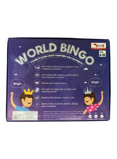 World Bingo Geography Educational Game