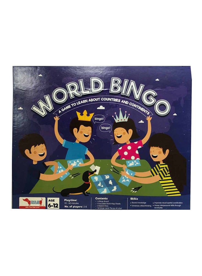 COCOMOCO KIDS - World Bingo Geography Educational Game - Image 1