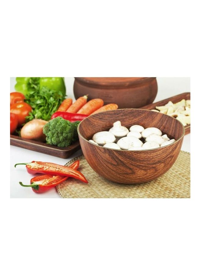 إيفيلين وعاء دائري كبير بني 2935x11.5x29.5سم - Image 2