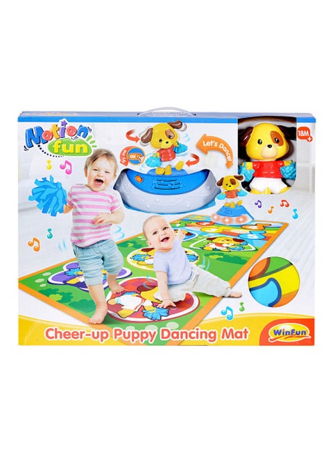 Cheer Up Puppy Dancing Mat