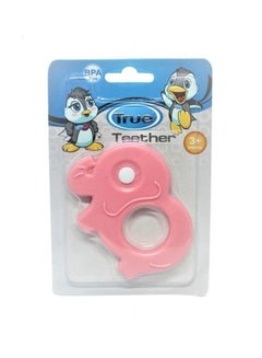 True Elephant Shaped Rubber Teether 