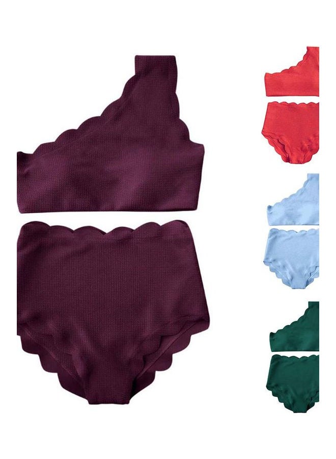 2-Piece Of Fashion Swim Suit Blue - Image 3