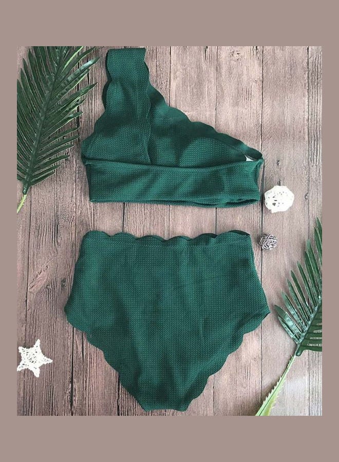 2-Piece Of Fashion Swim Suit Blue - Image 5