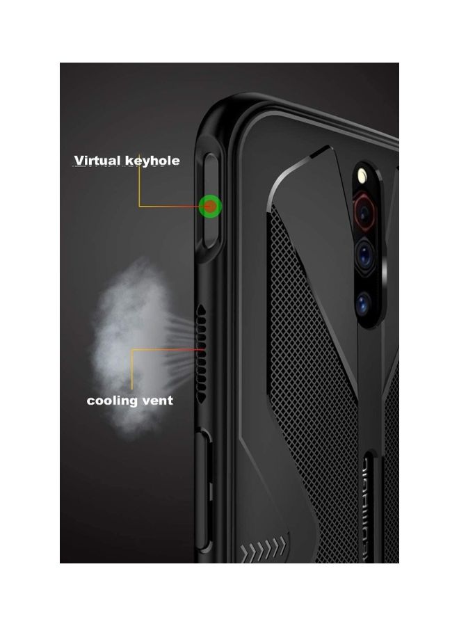 غطاء حماية واقٍ لهاتف زد تي إي نوبيا ريد ماجيك 5G أسود - Image 3