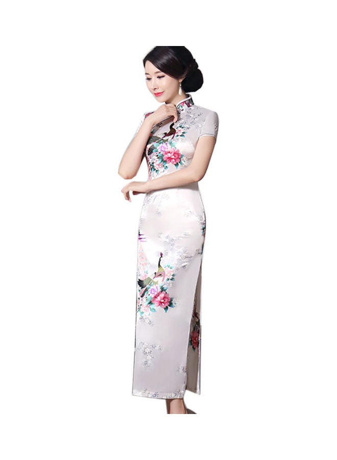 Long Dress Silver - Image 1