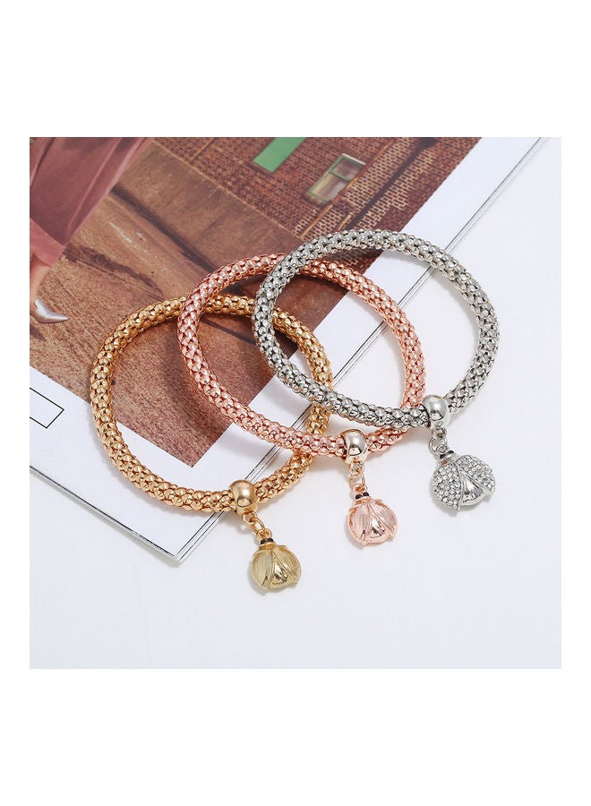 طقم أساور عصرية من النحاس بتصميم حيوانات مكون من 3 قطع - Image 2