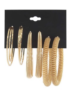 Generic Pair Of 3 Hoop Earrings Set  - Image 3