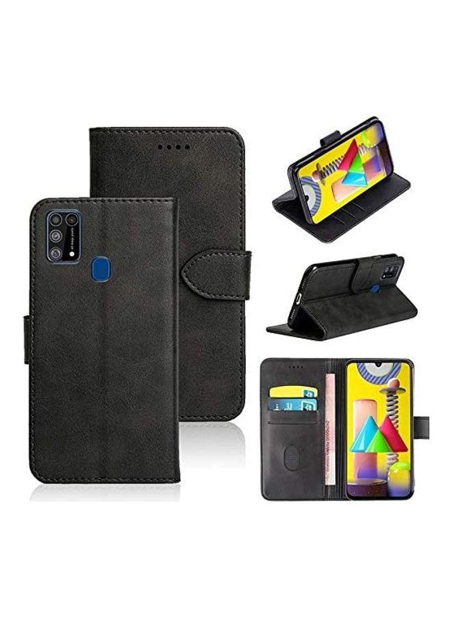 Generic - Flip Case Cover For Samsung Galaxy M31 Black - Image 1