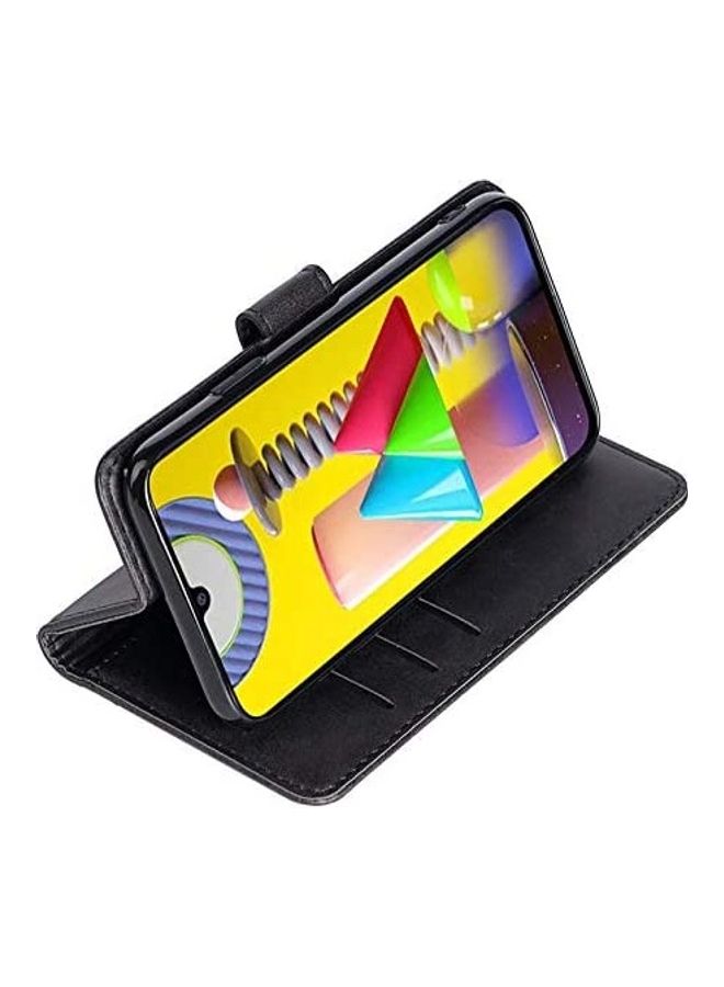 Generic - Flip Case Cover For Samsung Galaxy M31 Black - Image 1
