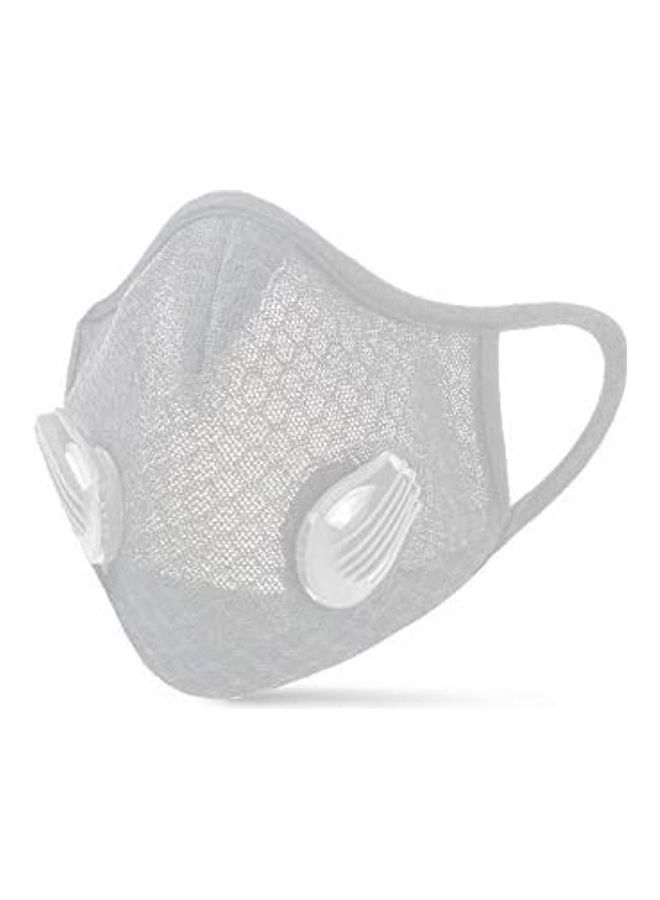 Washable Face Mask White 17.5cm - Image 2