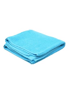 Generic Solid Bath Sheet Blue 90x150cm  - Image 1