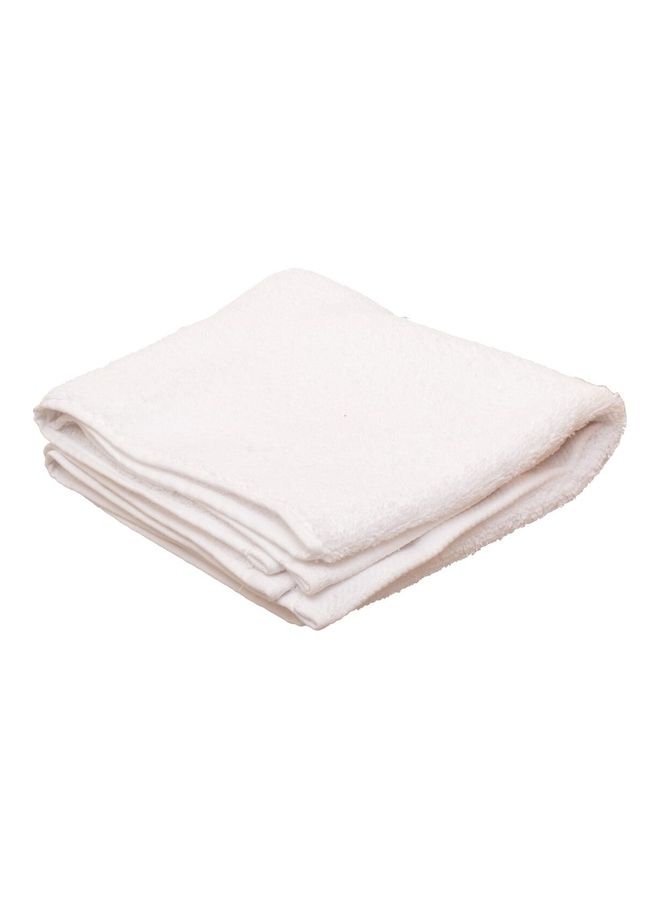 Solid Bath Sheet White 90x150cm - Image 1
