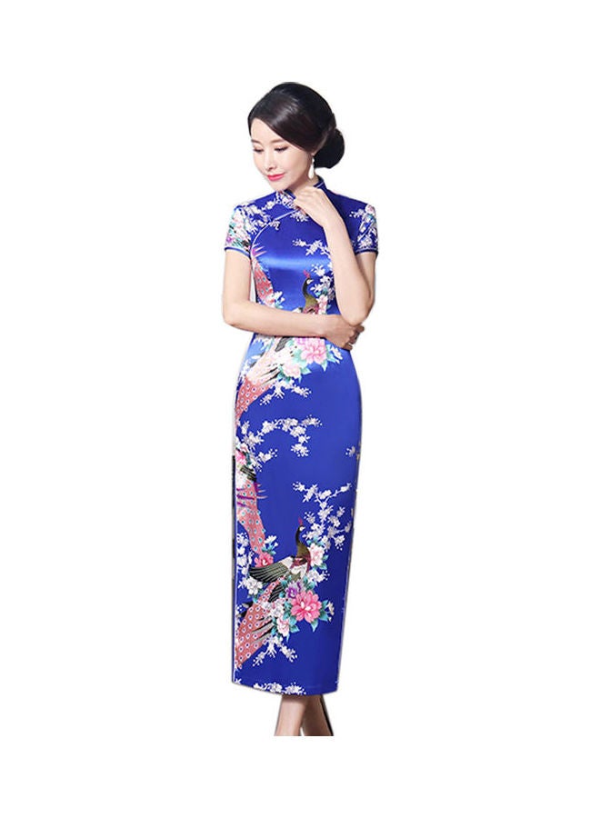 Long Dress Sapphire Blue