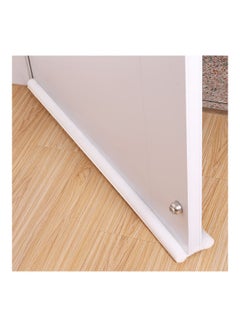 fashionhome Foamed Cotton Door Bottom Noice Reduction Sealing Strip White 93cm  - Image 2