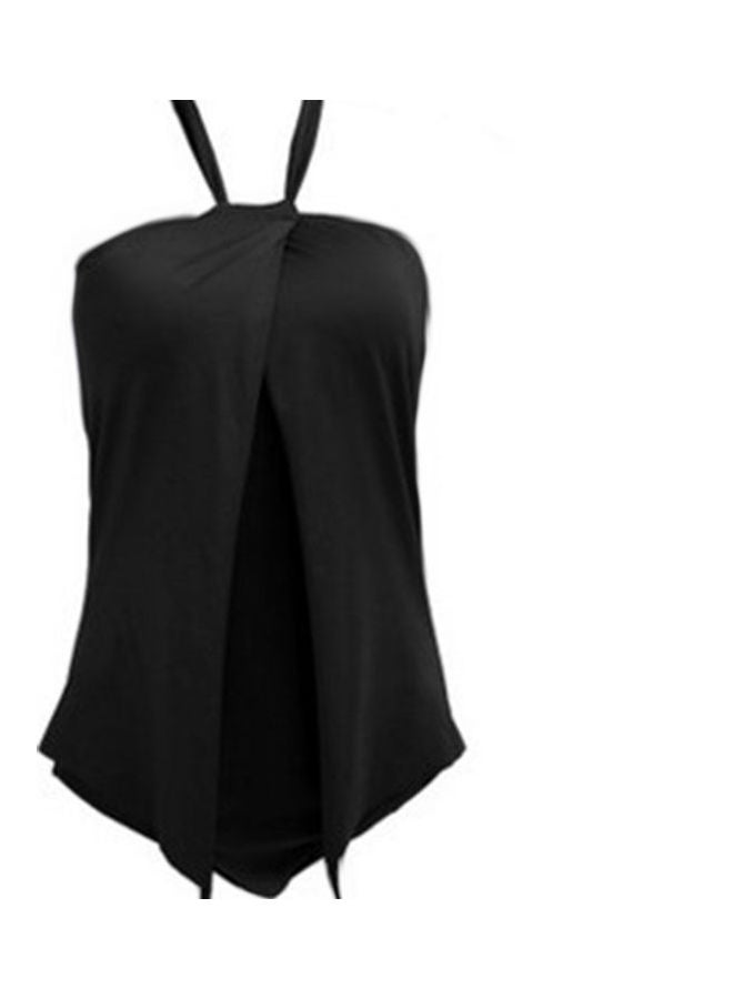 Solid Monokini Black
