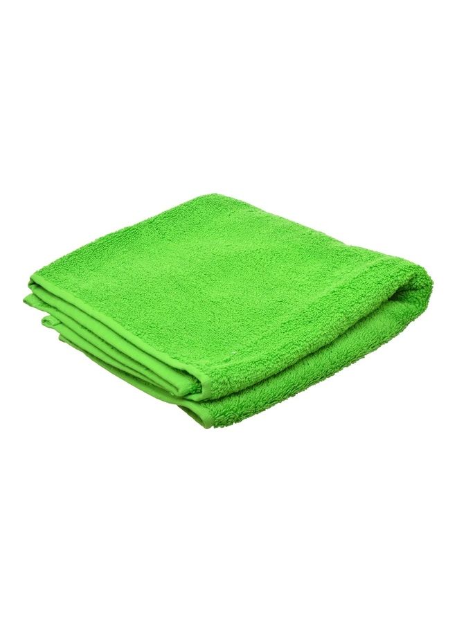 Solid Bath Sheet Green 90x150cm - Image 1