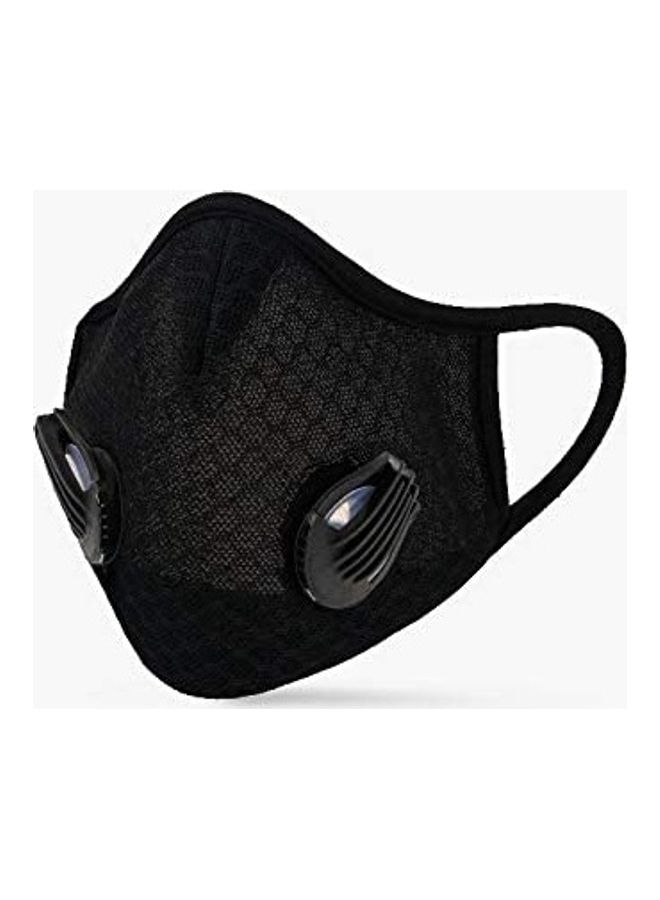 Washable Face Mask Black 17.5cm  - Image 2