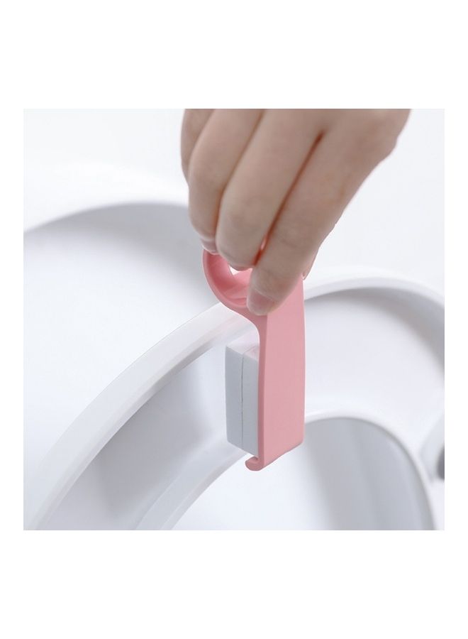 10-Piece Anti-Dirty Ring Toilet Lid Lift Set Multicolour 10x15x10cm - Image 3