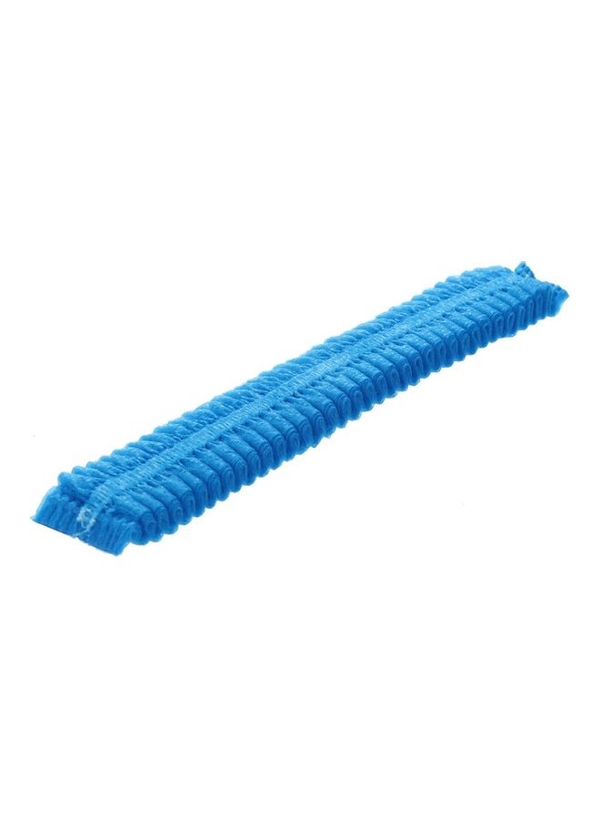 200-Pieces Disposable Anti Dust Hair Mob Bath Caps Mesh Blue 30 x 10 x 30cm - Image 3