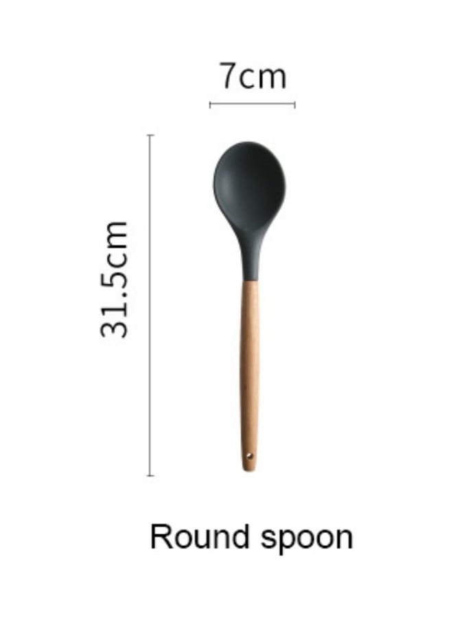 Spatula Heat-Resistant Round Soup Spoon Multicolour 31 x 7 x 2cm  - Image 2