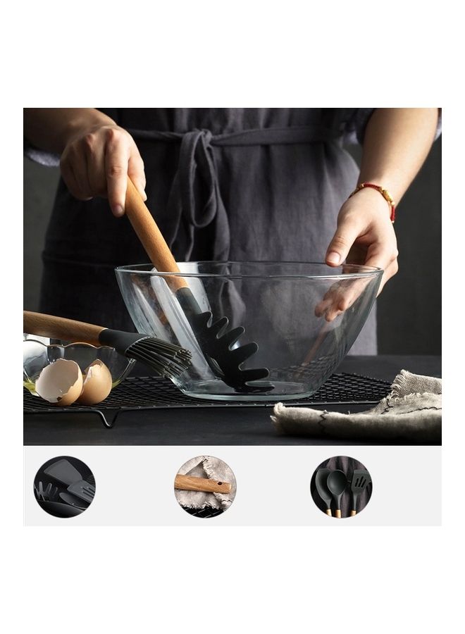 Spatula Heat-Resistant Round Soup Spoon Multicolour 31 x 7 x 2cm  - Image 3