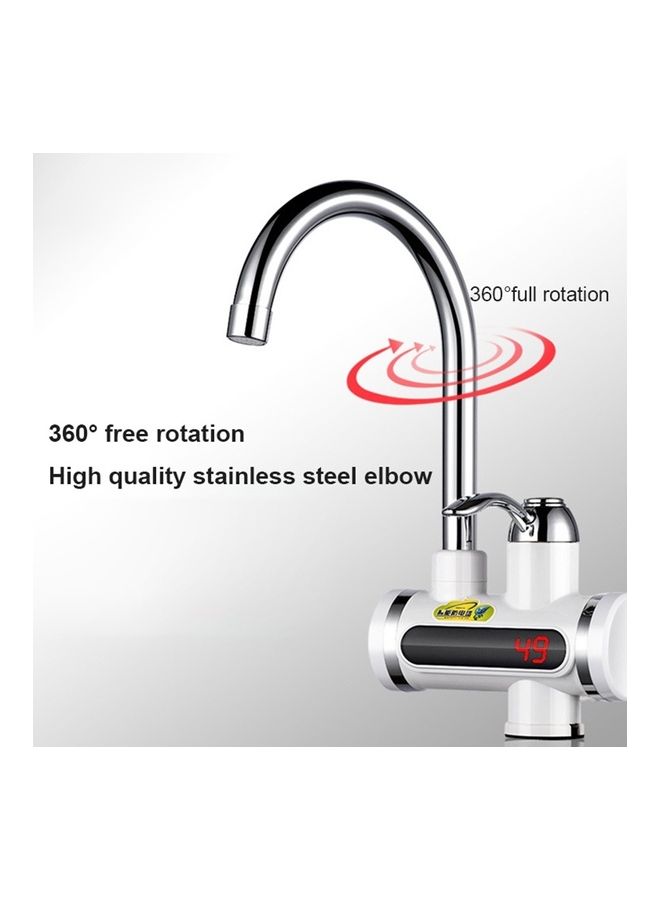 Kitchen Tankless Water Heater Tap with Temperature Display Multicolour 35 x 15 x 25cm - v1607998407/N43035521A_7