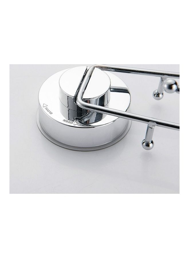 Nail-free and Punch-free Strong Sucker Double Wall Hook Multicolour 15 x 9 x 10cm - Image 5