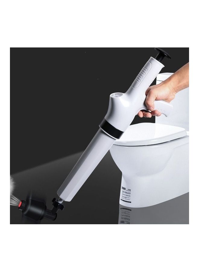 The Third Generation Toilet Flusher (White) White 58 x 25 x 10cm  - Image 2