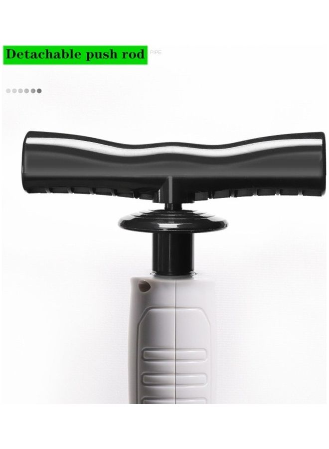 The Third Generation Toilet Flusher (White) White 58 x 25 x 10cm  - Image 4