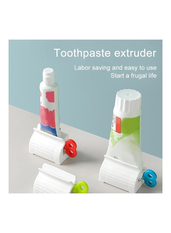 5 PCS Convenient Rolling Tube Toothpaste Squeezer Stand Holder Multicolour 30 x 5 x 5cm