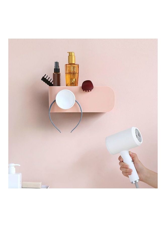 Hair Dryer Bathroom / Toilet Storage Rack Multicolour 26 x 11 x 13cm - Image 1