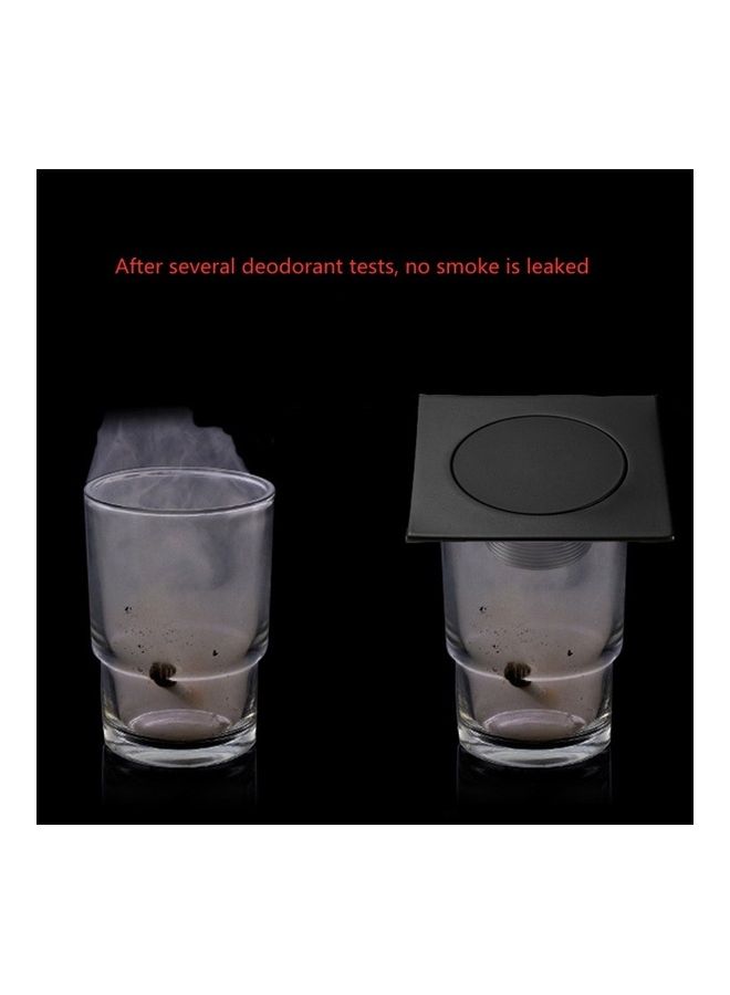 Deodorant Bouncing Floor Drain Black 13 x 5 x 13cm - Image 4