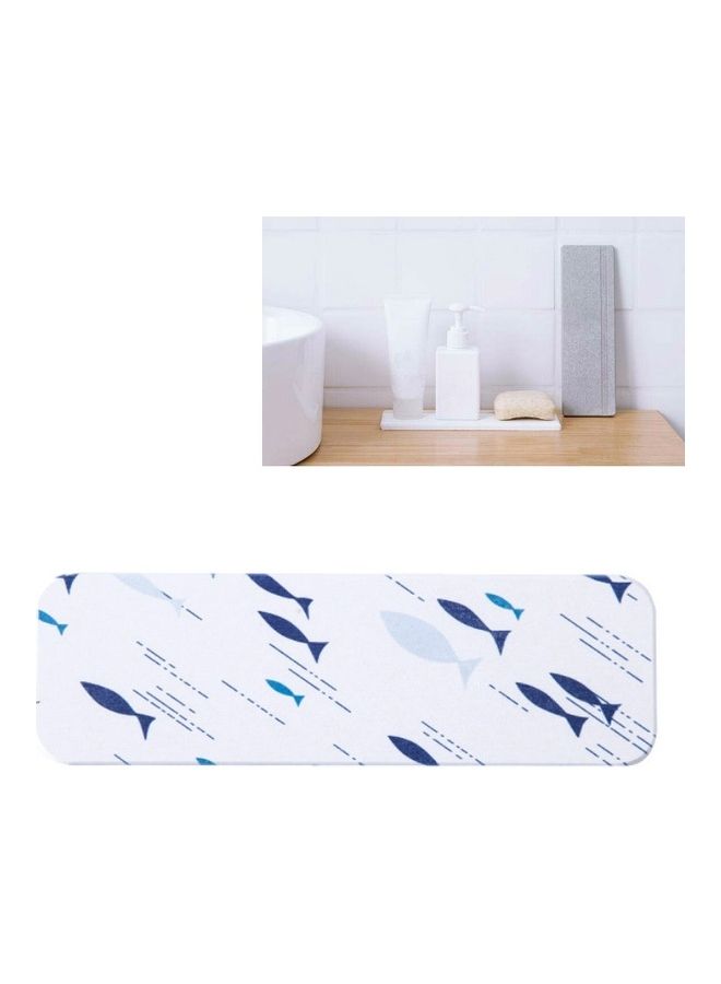 Generic - 4 Pcs Diatom Mud Wash Station Waterproof Pad Multicolour 24 x 6 x 9cm - Image 1