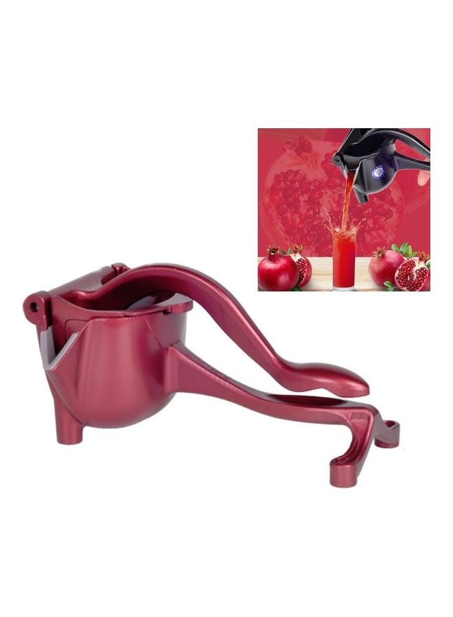 Aluminum Detachable Manual Juicer Multicolour 26 x 16 x 13cm - Image 1