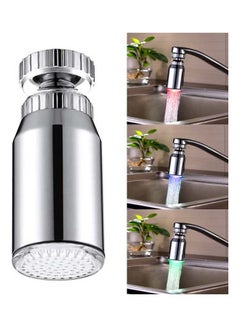 LED Temperature Faucet Light Water Glow Shower Multicolour 13 x 4 x 6cm