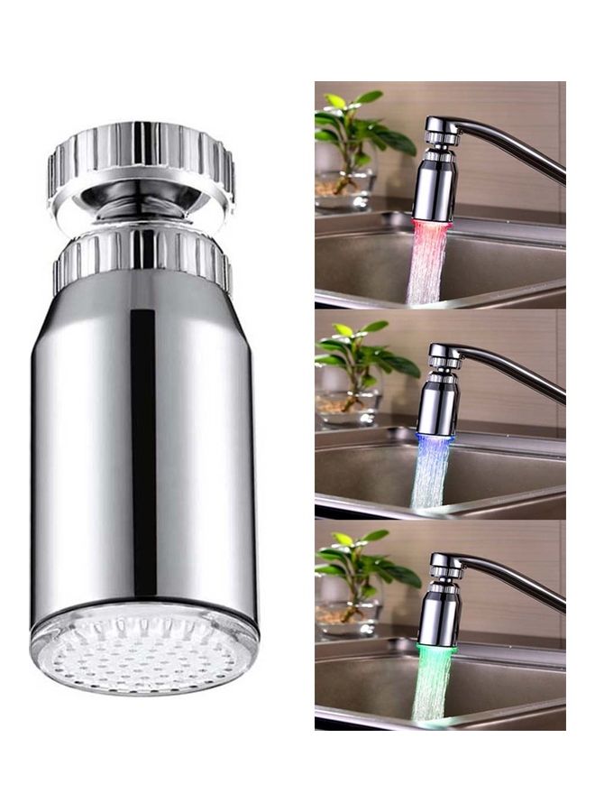 Generic - LED Temperature Faucet Light Water Glow Shower Multicolour 13 x 4 x 6cm - Image 1