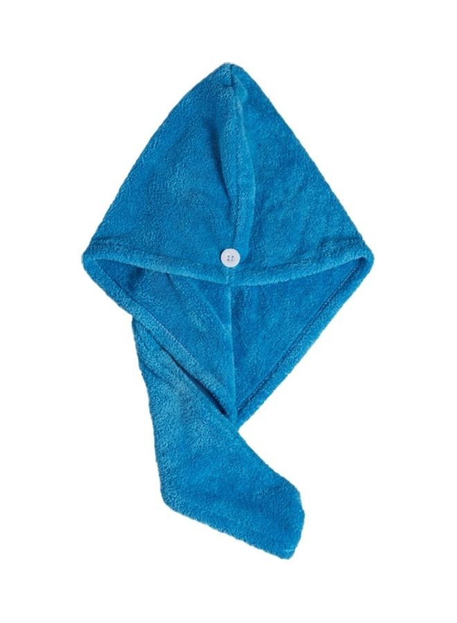 Quick Drying Hair Bath Towel Blue 30 x 3 x 20cm  - Image 1
