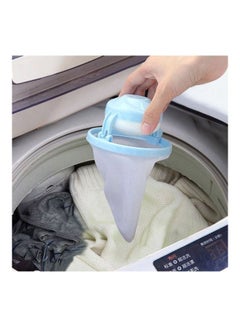 Generic 2 PCS Home Floating Lint Hair Catcher Mesh Pouch Washing Machine Laundry Filter Bag，Random Colour Delivery Multicolour 7 x 10 x 10cm  - Image 3